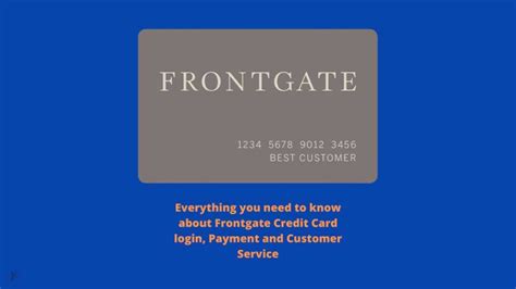 Pay frontgate credit card. Things To Know About Pay frontgate credit card. 